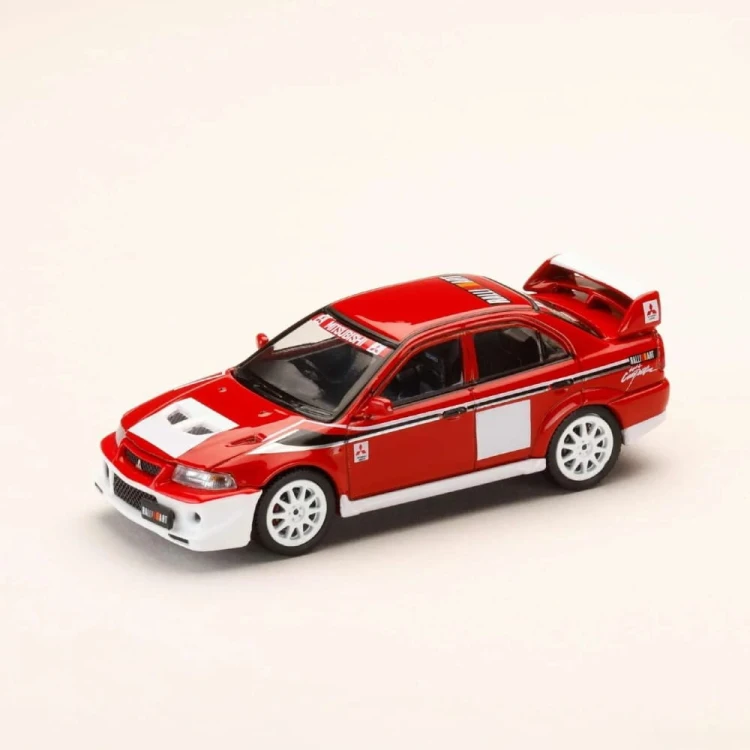 Hobby Japan Mitsubishi Lancer RS Evolution VI CP9A 2000 1:64 przód
