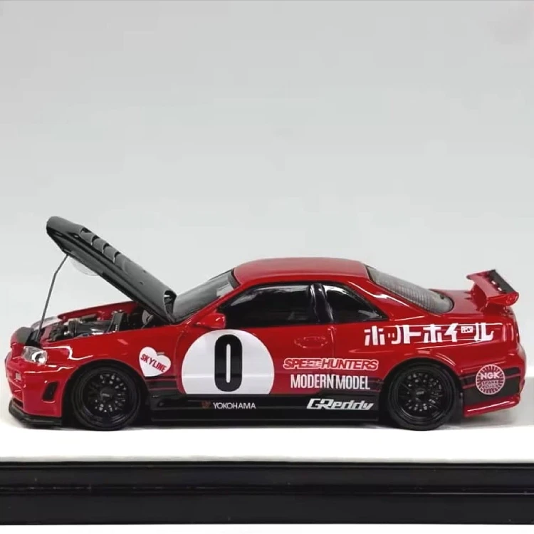Time Micro Nissan Skyline GT-R R34 Speed Hunters1:64 bok