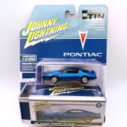 Johnny Lightning  Firebird 1981 T/A Turbo niebieski 1:64 przód