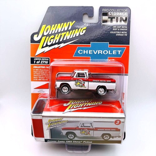 Johnny Lightning Chevy Pickup 1965 Crover Cams 1:64 przód