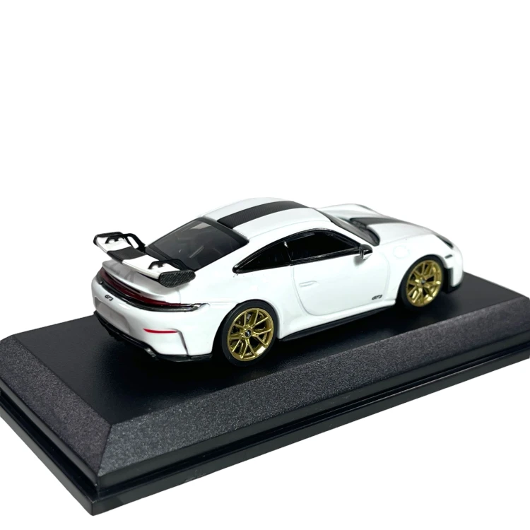 Minichamps64 Porsche 911 992 GT3 White 1:64 bok