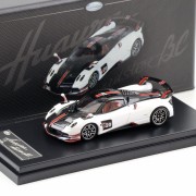 LCD Models Pagani Huayra Roadster BC #20 China Toy Expo 2024 white 1:64 przód