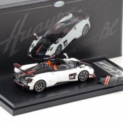 LCD Models Pagani Huayra Roadster BC #20 China Toy Expo 2024 white 1:64 tył