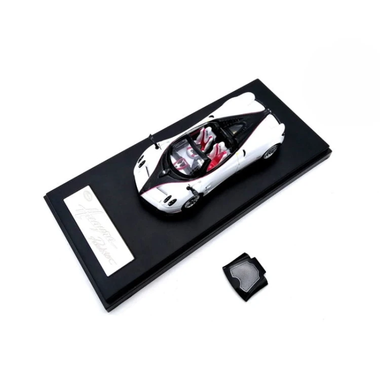 LCD Models Pagani Huayra Roadster 2018 White 1:64 góra