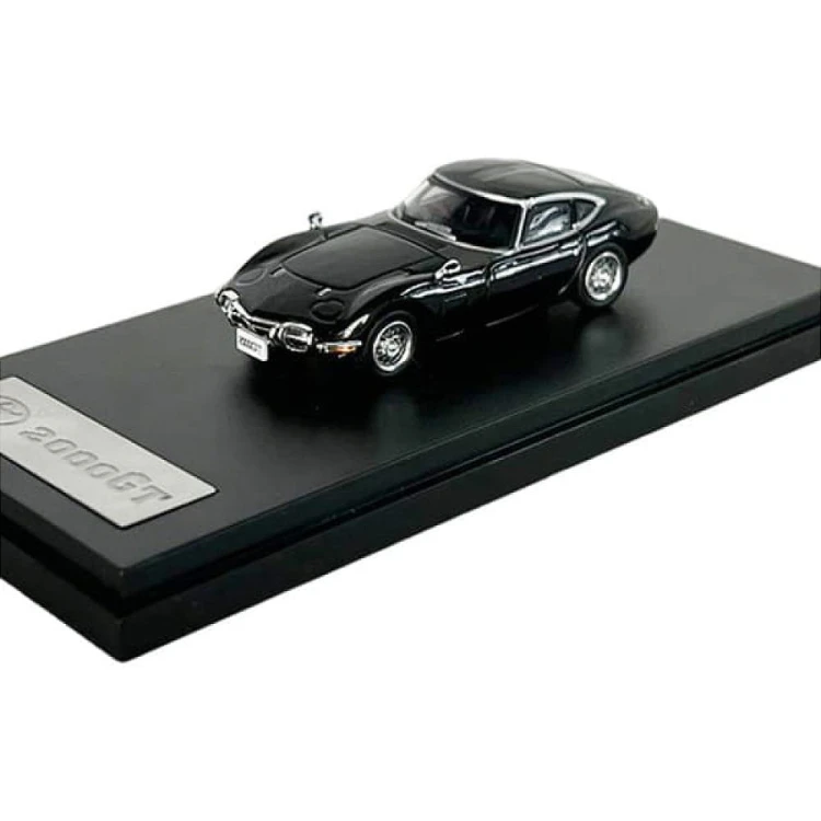 LCD Models Toyota 2000 GT Black 1:64 przód