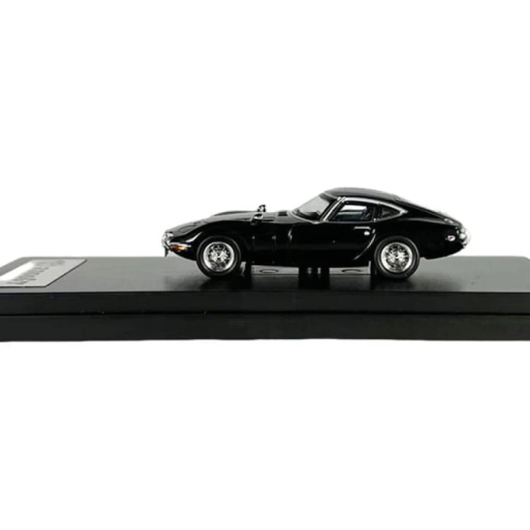 LCD Models Toyota 2000 GT Black 1:64 bok detal 2