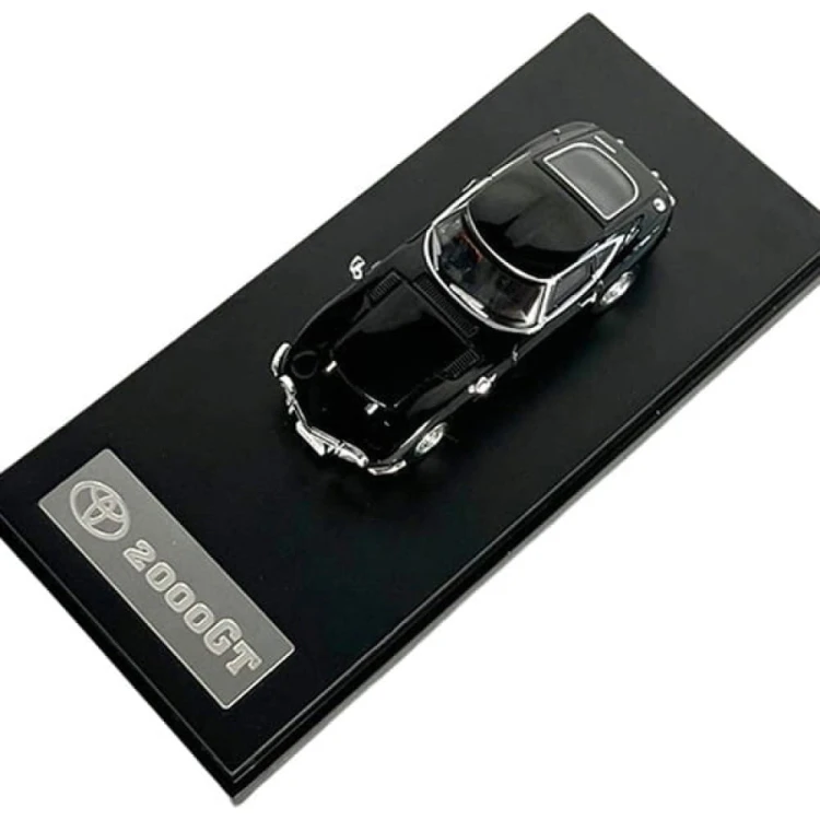 LCD Models Toyota 2000 GT Black 1:64 góra