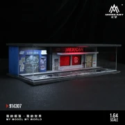 MoreArt Diorama Cyberpunk 05 Mexican Podświetlana LED 1:64 bok
