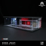 MoreArt Diorama Cyberpunk 05 Mexican Podświetlana LED 1:64 detal 3