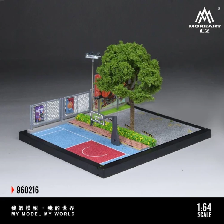 MoreArt Diorama Scena uliczna – Street Assembly Series 16 1:64 scena 3