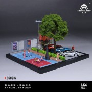 MoreArt Diorama Scena uliczna – Street Assembly Series 16 1:64 scena 1