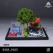 MoreArt Diorama Scena uliczna – Street Assembly Series 16 1:64 scena 2