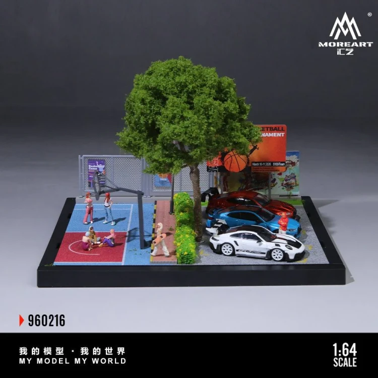 MoreArt Diorama Scena uliczna – Street Assembly Series 16 1:64 scena 2