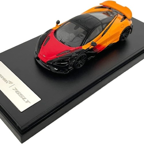 LCD Models Mclaren 765Lt 2020 - Orange 1:64 przód detal
