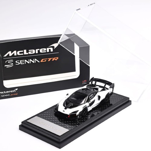LCD Models McLaren Senna GTR White 1:64 przód box