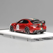 Motorhelix Alfa Romeo Giulia GTAm Rosso GTA red #69 resin MH64009RI 1:64 tył
