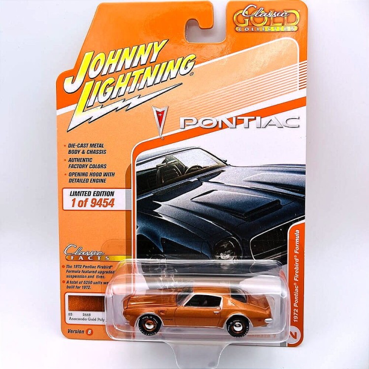 Johnny Lightning Pontiac Firebird 1972 Formula 1:64 przód