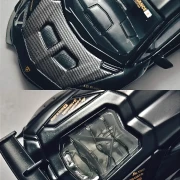 MINI GT LB★WORKS Lamborghini Aventador Limited Edition Matte Black 1:64 detal góra