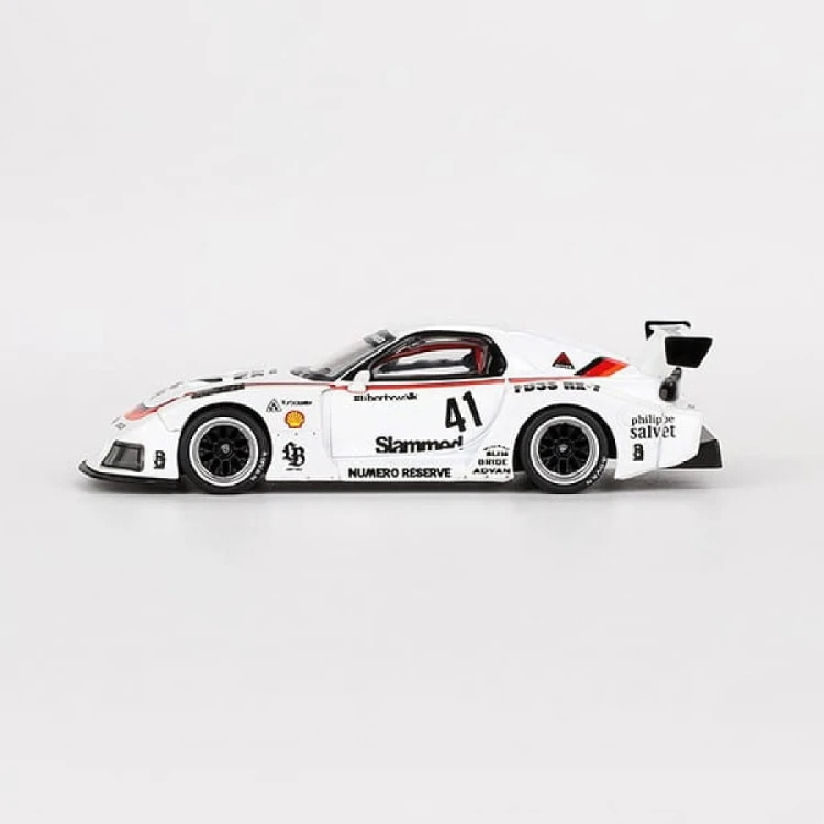 MINI GT MAZDA RX-7 LB-Super Silhouette #41 Numero Reserve 1:64 bok
