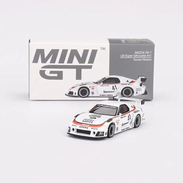 MINI GT MAZDA RX-7 LB-Super Silhouette #41 Numero Reserve 1:64 box