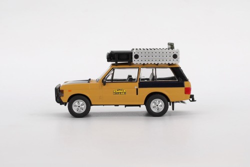 MINI GT Range Rover 1981 Camel Trophy Sumatra C.Swoboda &amp; K.Mentel Winner 1:64 bok