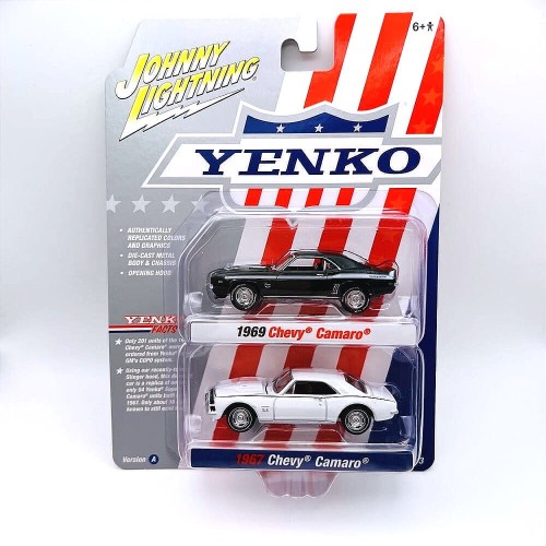 Johnny Lightning Chevy Camaro 1969/1967 2-pack 1:64 przód