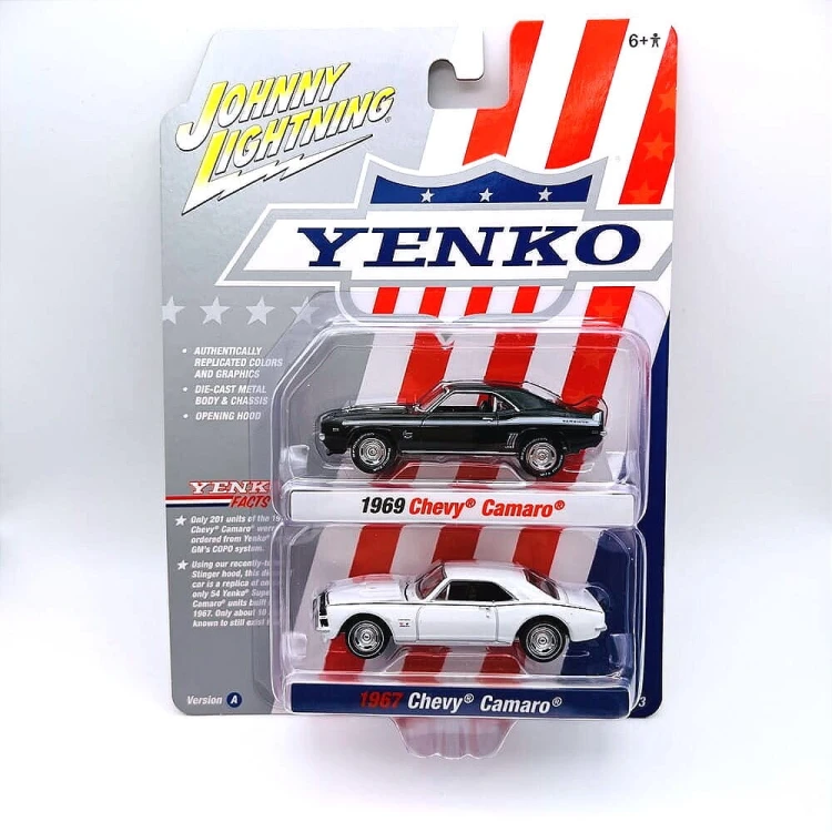 Johnny Lightning Chevy Camaro 1969/1967 2-pack 1:64 przód