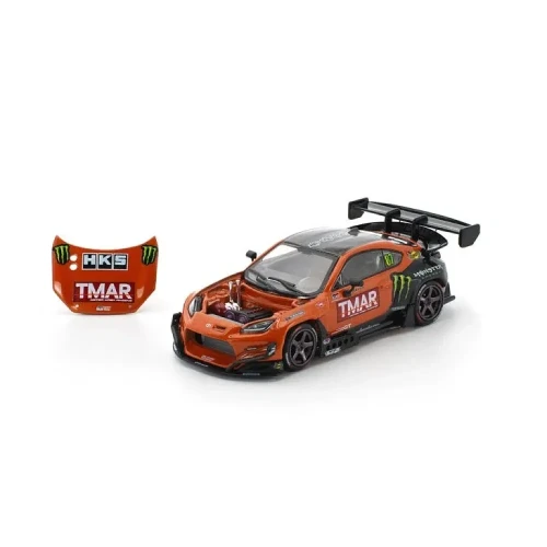 Pop Race Toyota GR86 Pandem Daigo Saito Formula Drift Japan 2022 1:64 przód detal