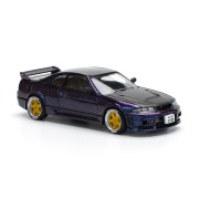 Pop Race Nissan Skyline GT-R R33 NISMO Midnight Purple 1:64 przód