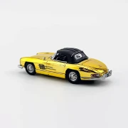 YS Model 1957 Mercedes-Benz 300SL Roadster Gold 1:64 tył