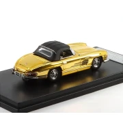YS Model 1957 Mercedes-Benz 300SL Roadster Gold 1:64 detal 2