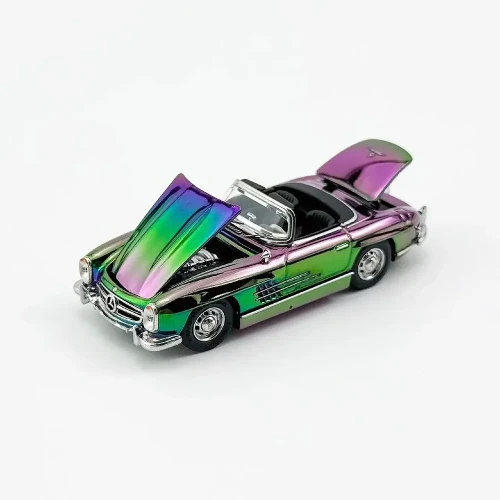 YS Model 1957 Mercedes-Benz 300SL Roadster Chameleon 1:64 przód