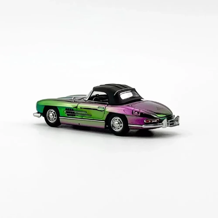 YS Model 1957 Mercedes-Benz 300SL Roadster Chameleon 1:64 tył