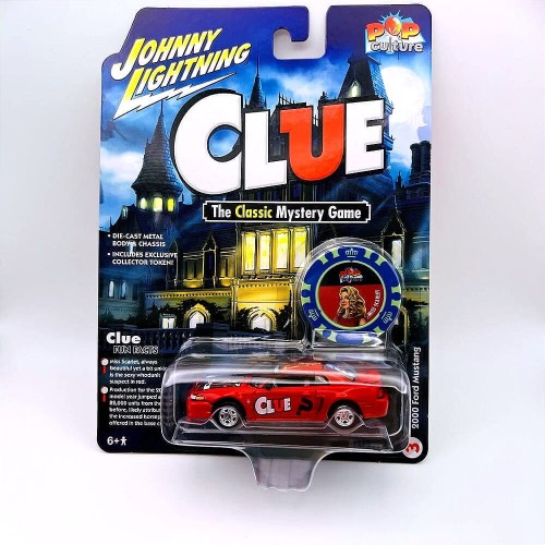 Johnny Lightning Ford Mustang 2000 Clue 1:64 przód
