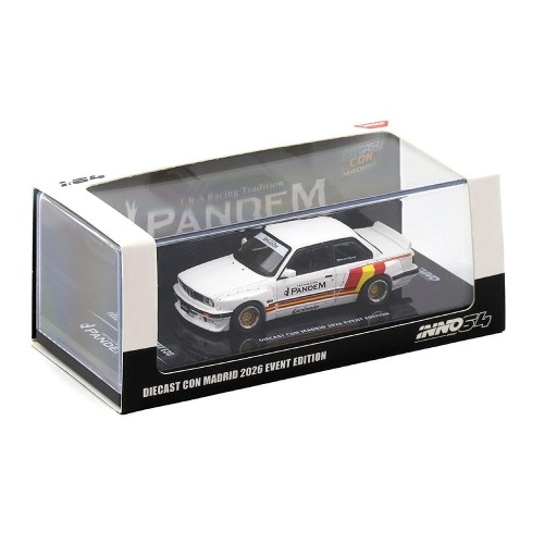 INNO64 BMW Pandem Rocket Bunny E30 DIECAST Con Madrid 2026 1:64 box