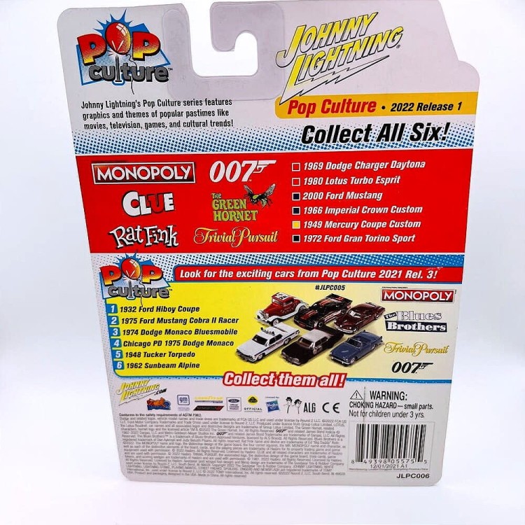 Johnny Lightning Ford Mustang 2000 Clue 1:64 tył
