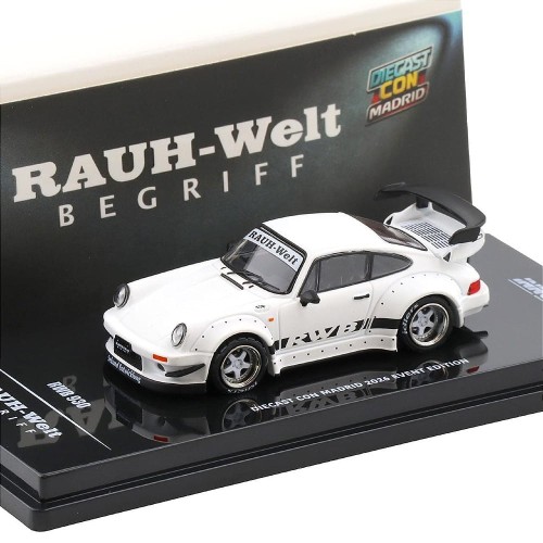 INNO64 Porsche 911 930 RWB RAUH-Welt DIECAST Con Madrid 2026 1:64 przód detal