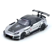 INNO64 Honda S2000 JS Racing Chrome Tokyo Auto Salon Hong Kong 2025 1:64 przód