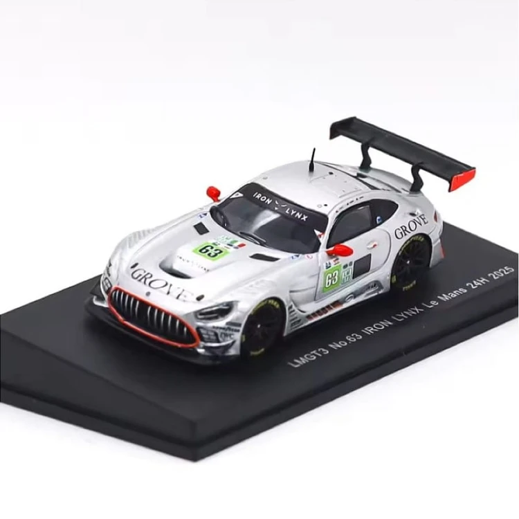 Spark Mercedes-AMG LMGT3 No.63 IRON LYNX Le Mans 24H 2025 S. Grove - B. Grove - L. Stolz 1:64 przód