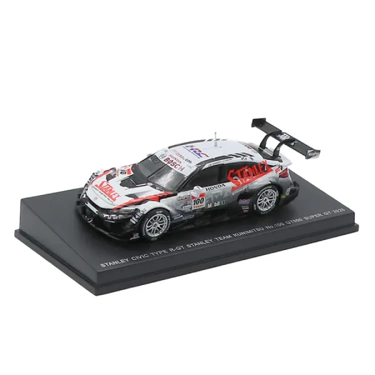 Spark Honda Civic Type R-GT #100 N. Yamamoto - T. Makino Stanley Team Kunimitsu GT500 Super GT Japan 2025 1:64 przód
