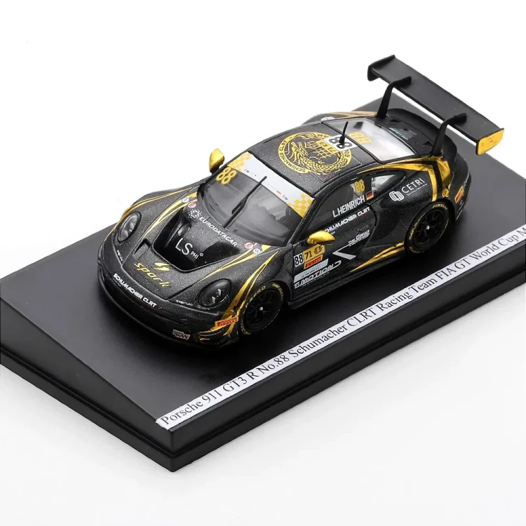 Spark Porsche 911 992 Gt3 R #992 Fia Gt World Macau 2024 Heinrich 1:64 przód