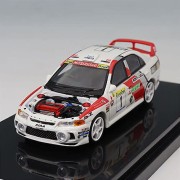 Motorhelix Mitsubishi Lancer Evolution IV GSR Monte Carlo Livery 1:64 przód detal