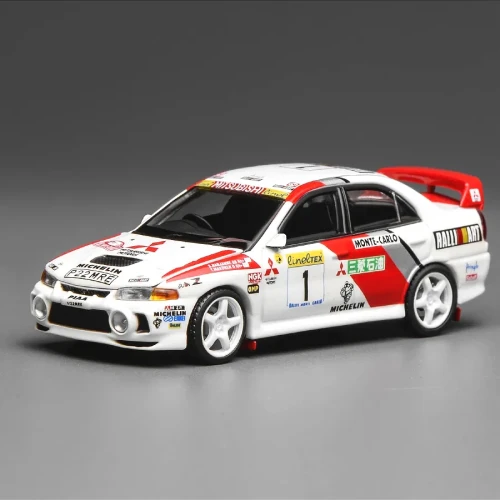 Motorhelix Mitsubishi Lancer Evolution IV GSR Monte Carlo Livery 1:64 przód