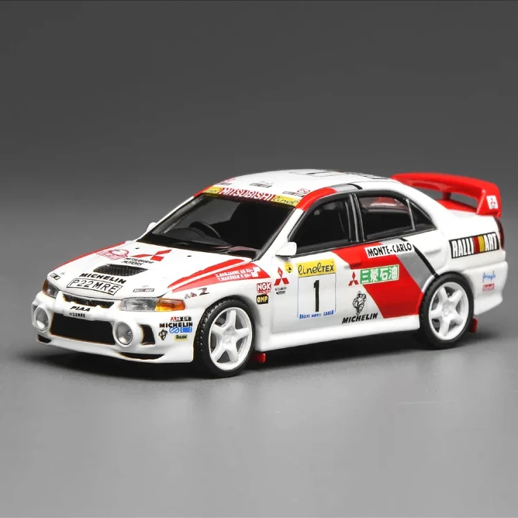 Motorhelix Mitsubishi Lancer Evolution IV GSR Monte Carlo Livery 1:64 przód