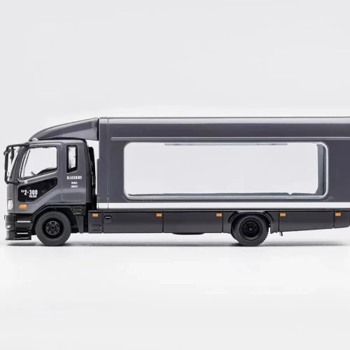 GCD 2017 Mitsubishi Fuso Fighter “BLACK BIRD” Hauler Truck 1:64 bok