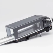 GCD 2017 Mitsubishi Fuso Fighter “BLACK BIRD” Hauler Truck 1:64 tył