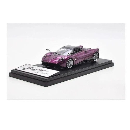 LCD Models Pagani Huayra Roadster 2018 Purple 1:64 przód