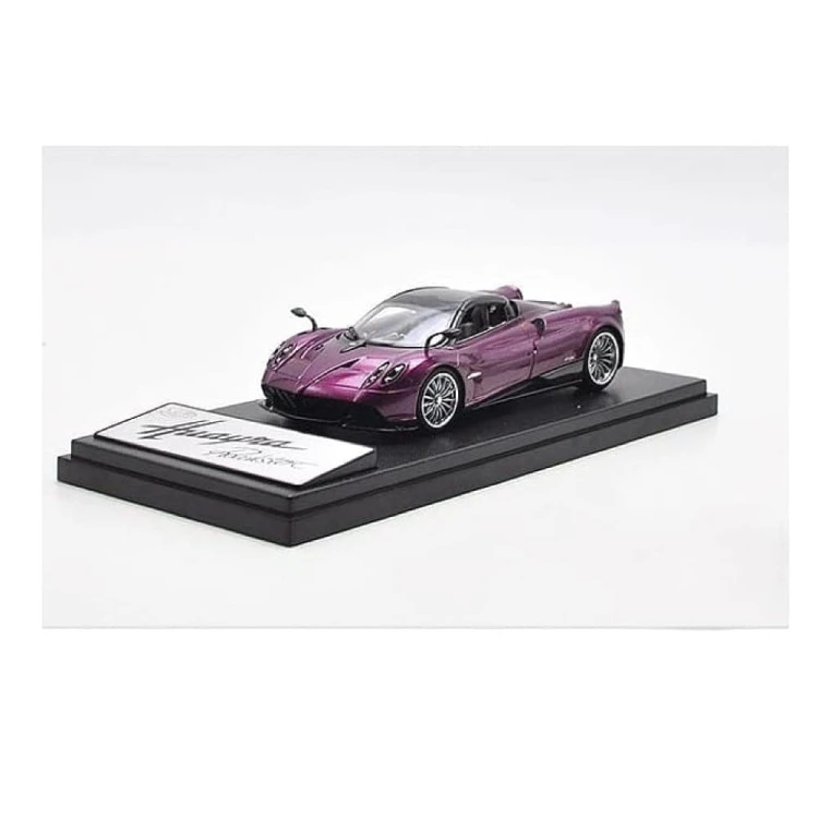 LCD Models Pagani Huayra Roadster 2018 Purple 1:64 przód