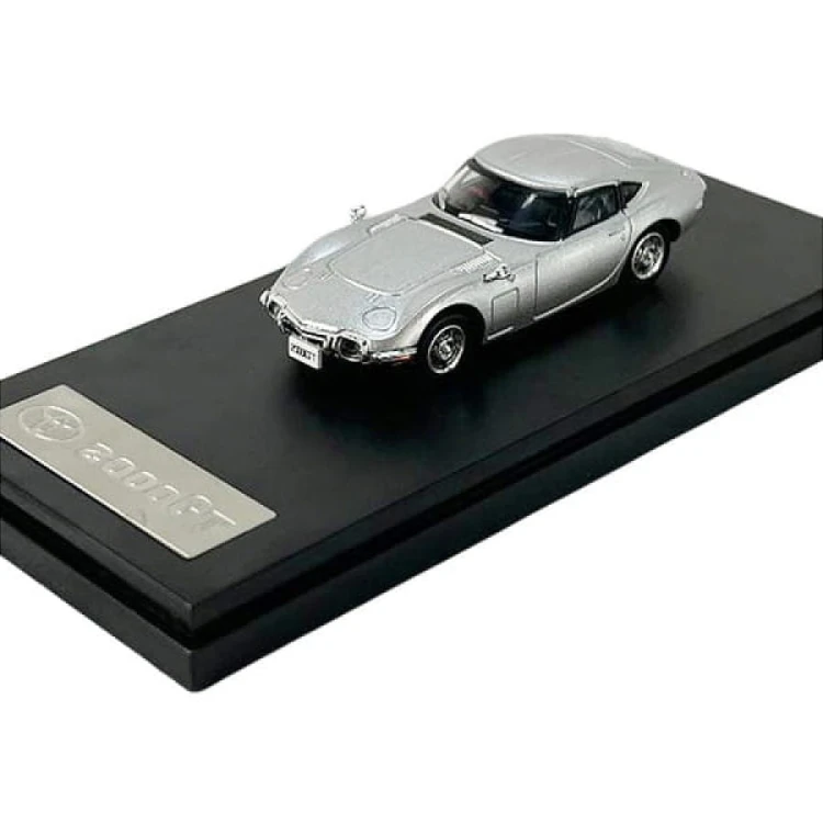 LCD Models Toyota 2000 GT Silver 1:64 przód