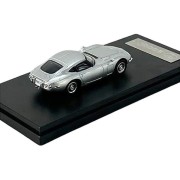 LCD Models Toyota 2000 GT Silver 1:64 tył